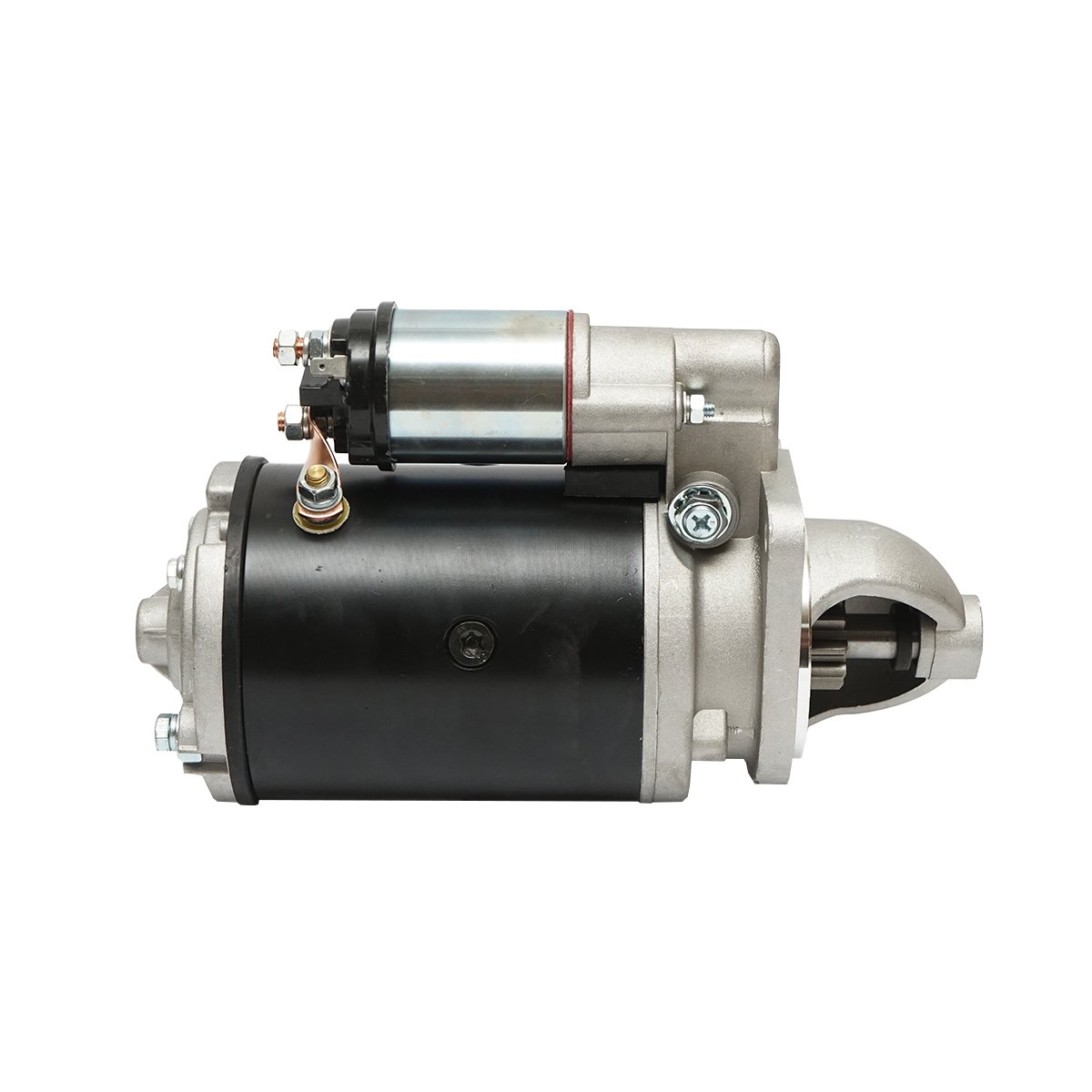 Electromotor 12V/3.1kW Z=10 pentru tractor Fiat, New Holland, Ford, Case IH OEM 87755550
